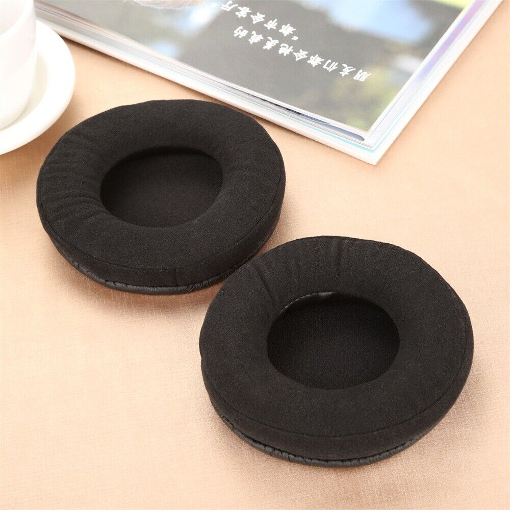 1 Pair Black Velour Earpads Cushion For ATH-AD1000X/AD2000X/AD900X/AD700X/AD500X