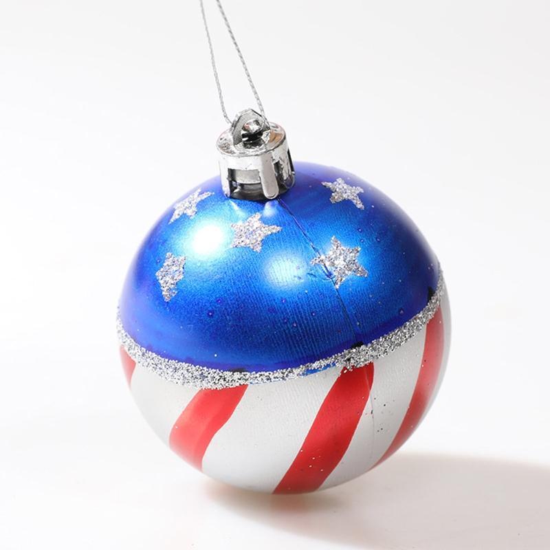 Independence Day Ball Set of 12 4th of July Memorial Day Decor Crafts