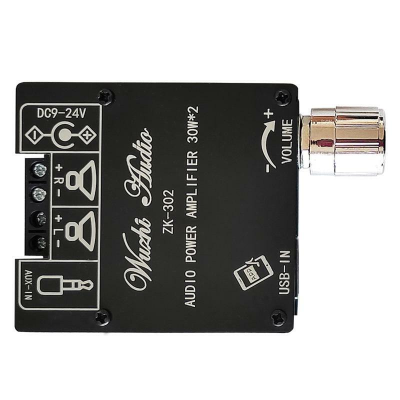 ZK-302 Bluetooth-compatible Subwoofer Amplifier Board 30W+30W 2.0 Channel