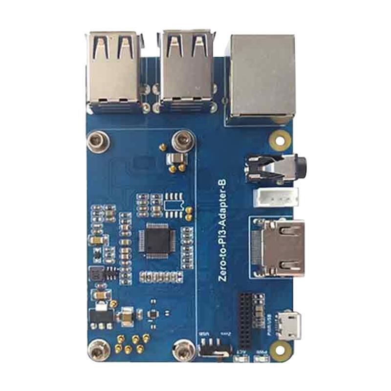 Ethernet/USB HUB HAT for Raspberry Pi with 1x RJ45 Ethernet Port and 4x USB Port
