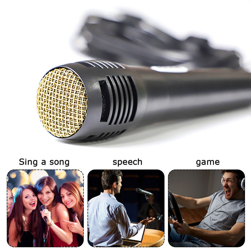 10ft USB Wired Microphone Mic for Nintendo Switch Wii Wii U Xbox PS5 PS4 PC