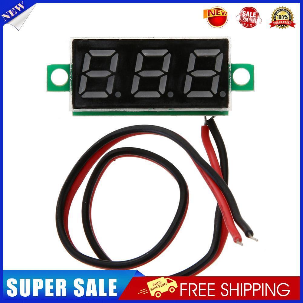 Mini 0.28inch DC 2.5V-30V LED Digital Battery Voltage Meter Voltmeter Panel
