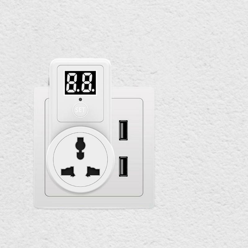 European Standard Timer Socket Functional LCD Digital Timer Socket EU Plug