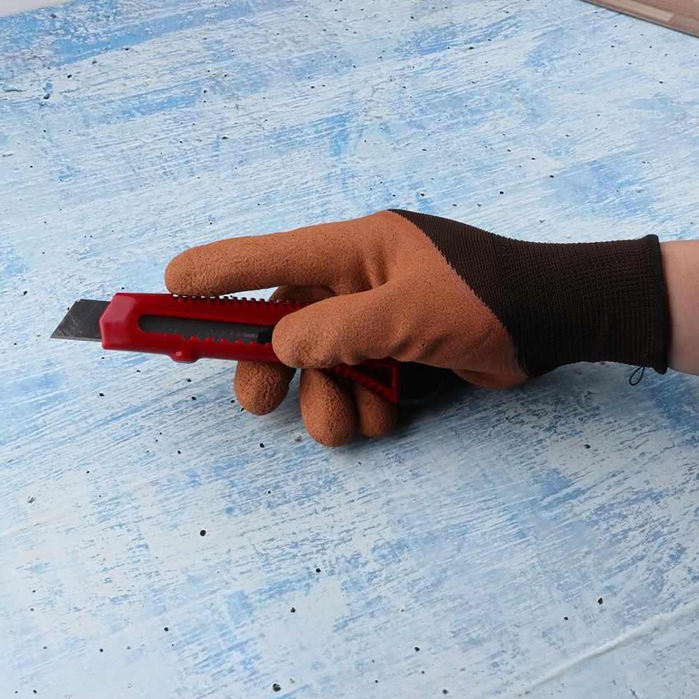 1 Pair Thermal Winter Working Gloves Rubber Work Construction Safety Gloves