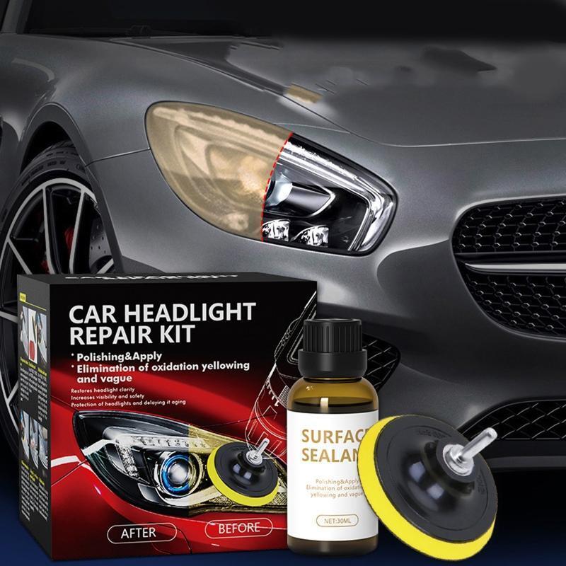 Headlight Restoration Car Light Polish Repair Tool Blurring Glass Scratch Repair