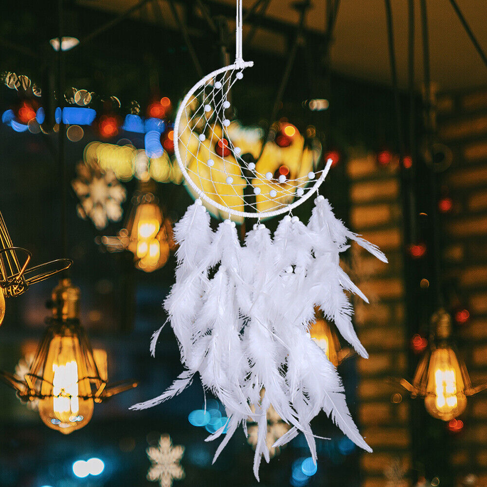 Dream Catcher Moon Feather Home Car Hanging Dreamcatcher Room Decoration