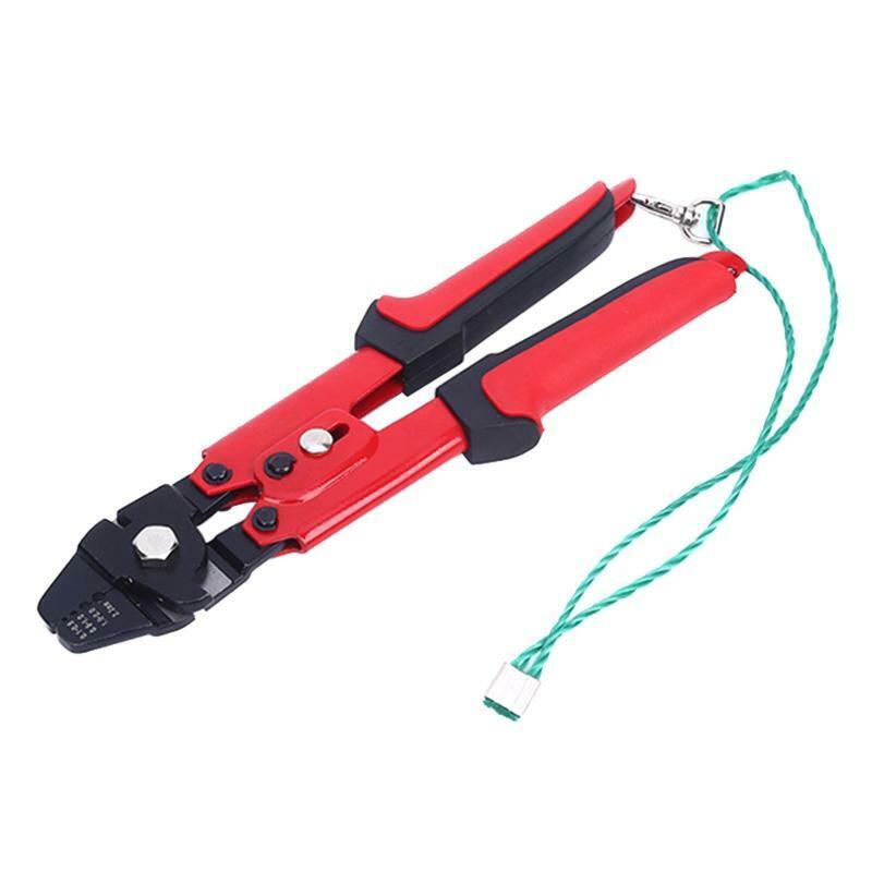 Fishing Crimping Pliers High Carbon Steel Fishing Plier Wire Rope Leader Crimp