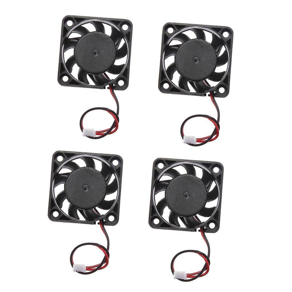 12V 2Pin 40mm Mini 4cm Fan Silent Computer Cooler Cooling Fan PC