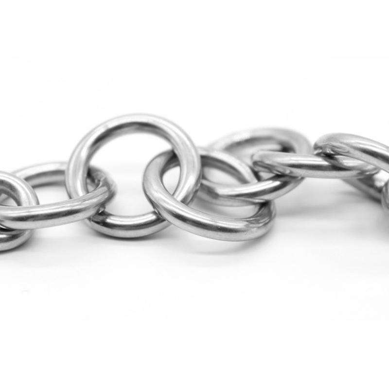 Heavy Duty Steel 9" Safety Chain with Hooks for Car Dent Repair Chain Crowbar