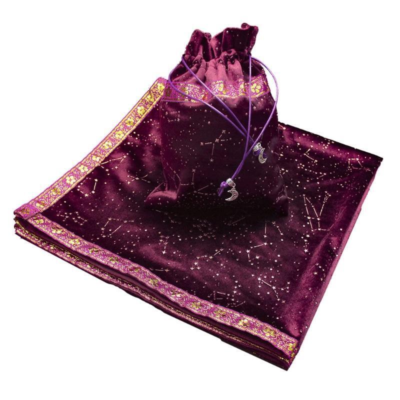 Dowsing Divination Metaphysical Board Velvet Board Ta-rot Game Tafelkleed