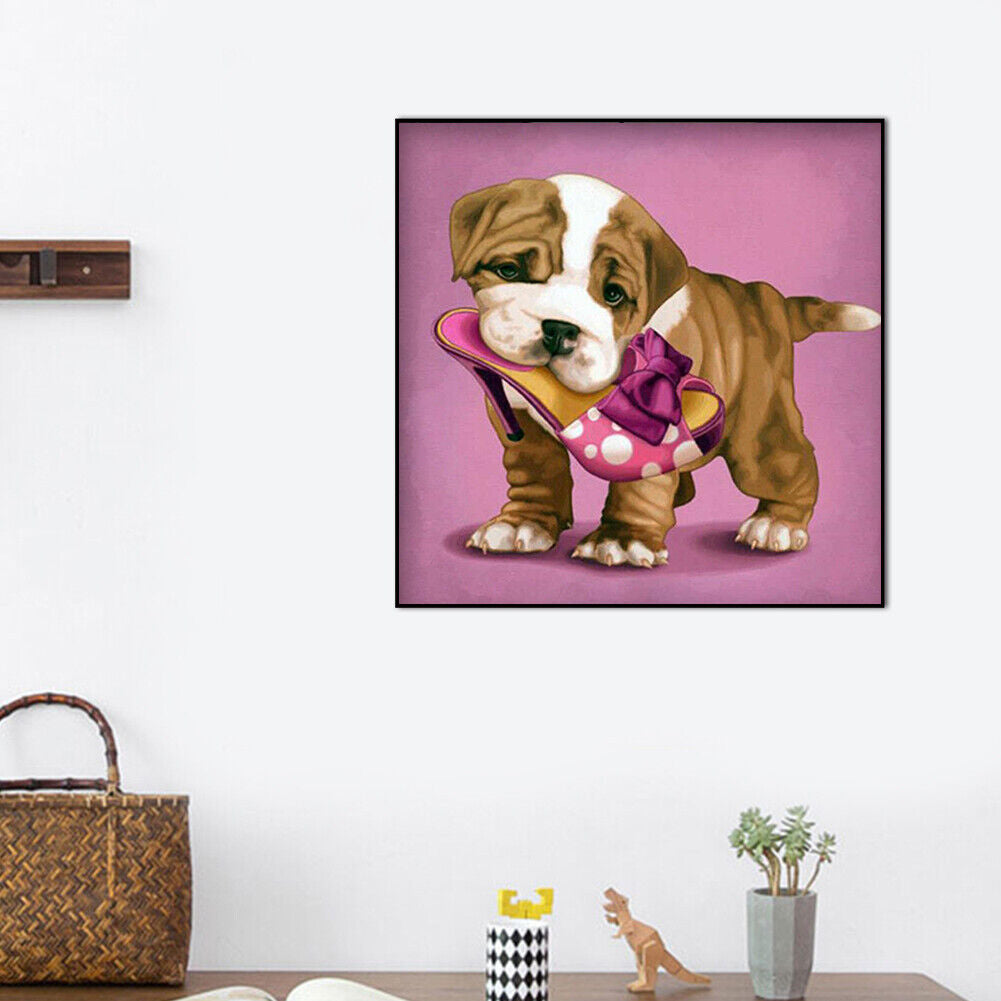 Cartoon Dog Full Drill Round Diamond Painting Mosaic for Bead Art (A2155)