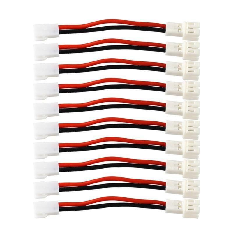 10Pcs Battery Charger Conversion Cable Adapter Wire Extention Wires Connector