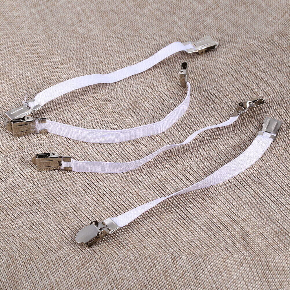 4X Ironing Board Cover Sofa Clip Fasteners Brace Bed Sheet Grips Buckle