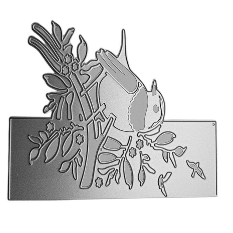 Bird Cutting Dies Decorative Embossing Die Cuts for Card Making DIY Scrapbooking