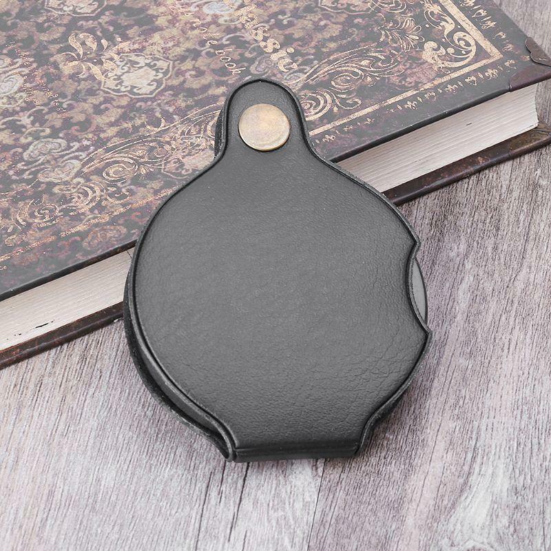 10X Portable Pocket Magnifier Foldable Read Jewelry Magnifying Glass Loupe Lens