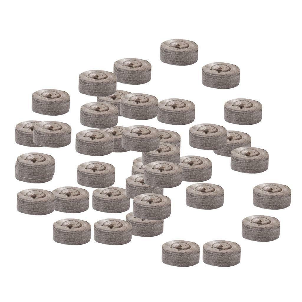 40Pcs Nursery Block Peat  Thumb Seedling  Block 31mm