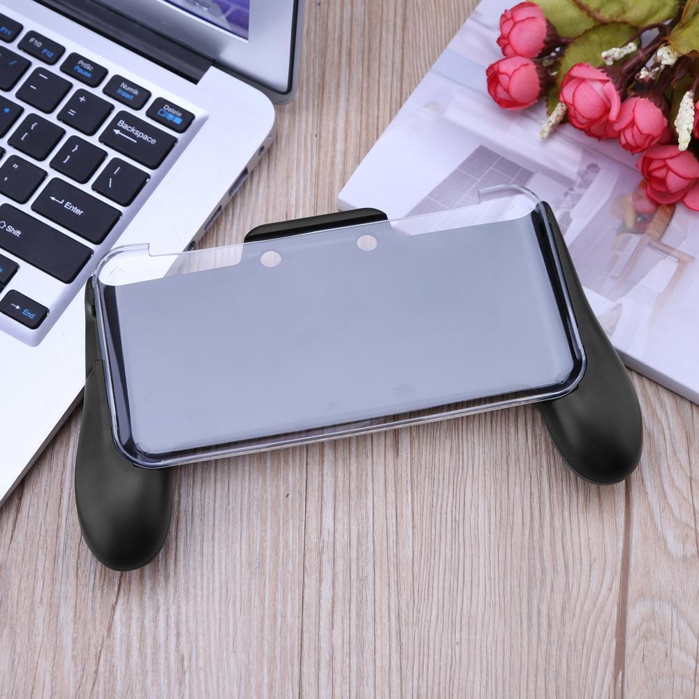 3 in 1 Hand Grip+Crystal Case+Plastic Stylus Pen for Nintendo NEW 2DS LL XL