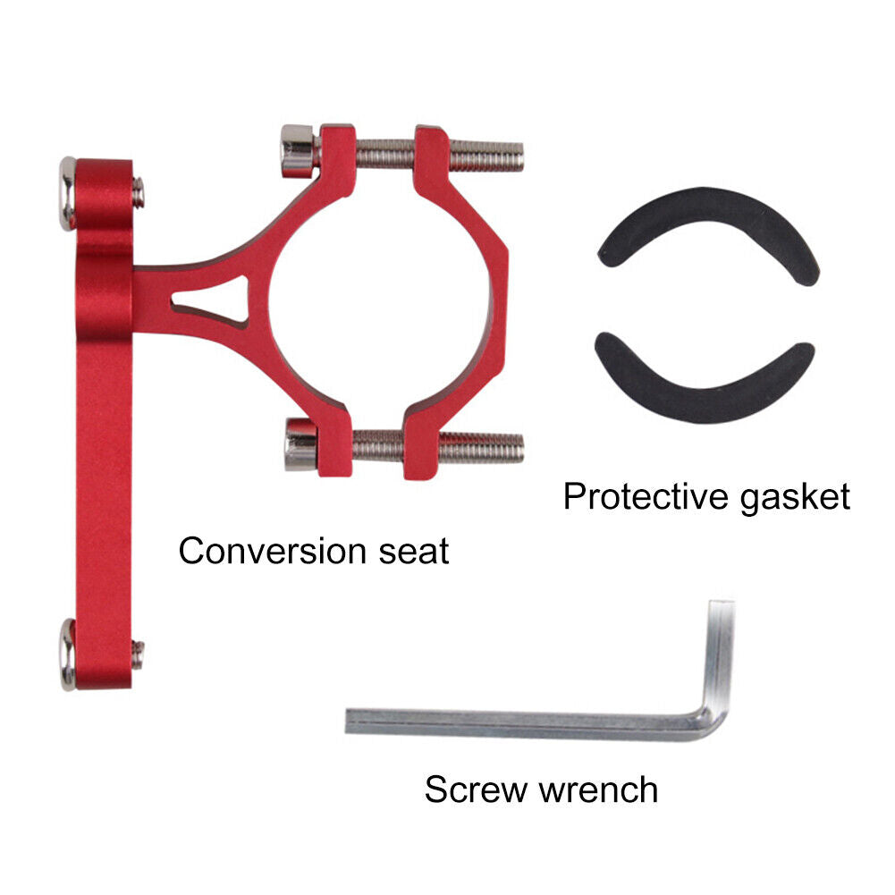 Bicycle Bottle Cage Adapter Water Cup Holder MTB Road Bike Parts (Red)