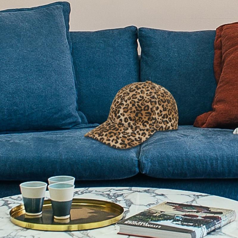 Dad Hats for Men Women Baseball Caps with Printed Leopard with Wide Curved Brim