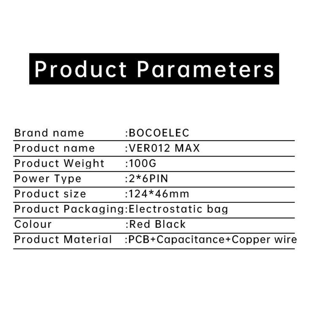 VER012 Max PCI-E Riser PCI Express 1x 16x Adapter Extension Cable (Black)