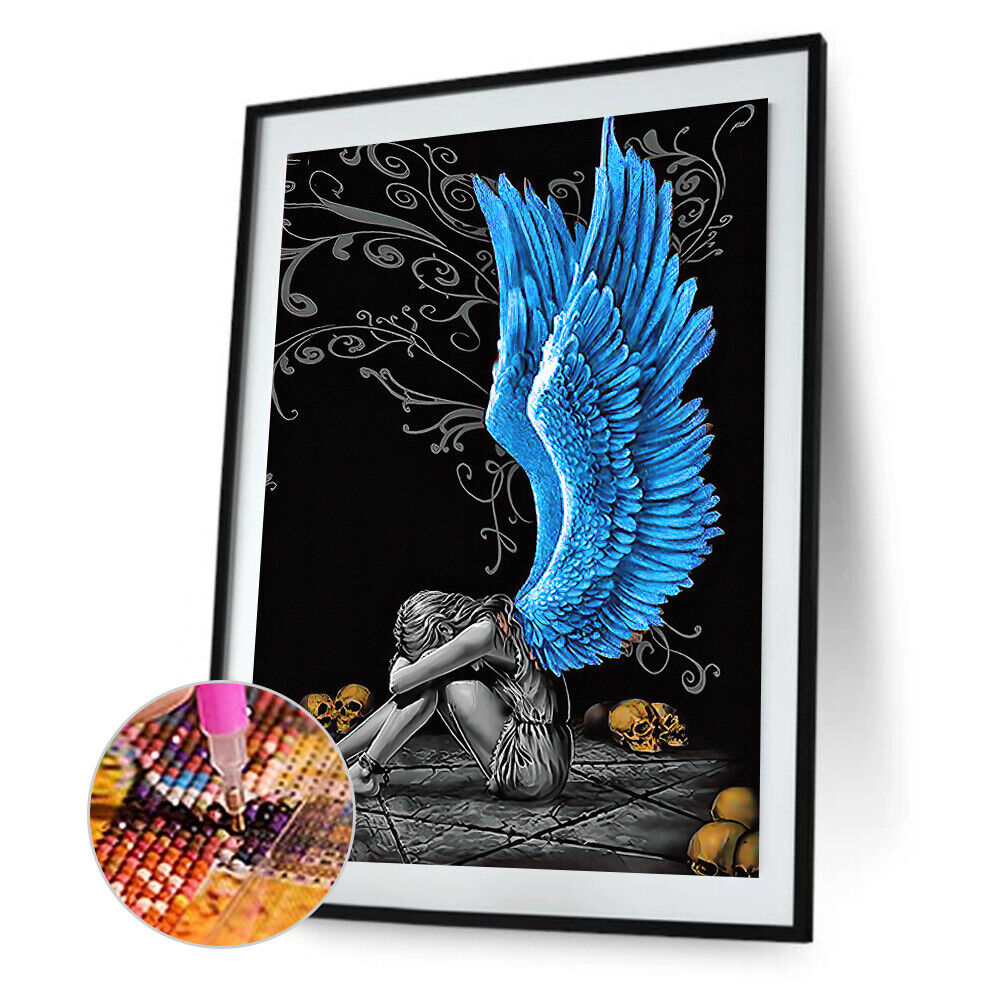Angel 5D Diamond Painting Full Round Drill Craft Home Decor 40x60cm (B1109)