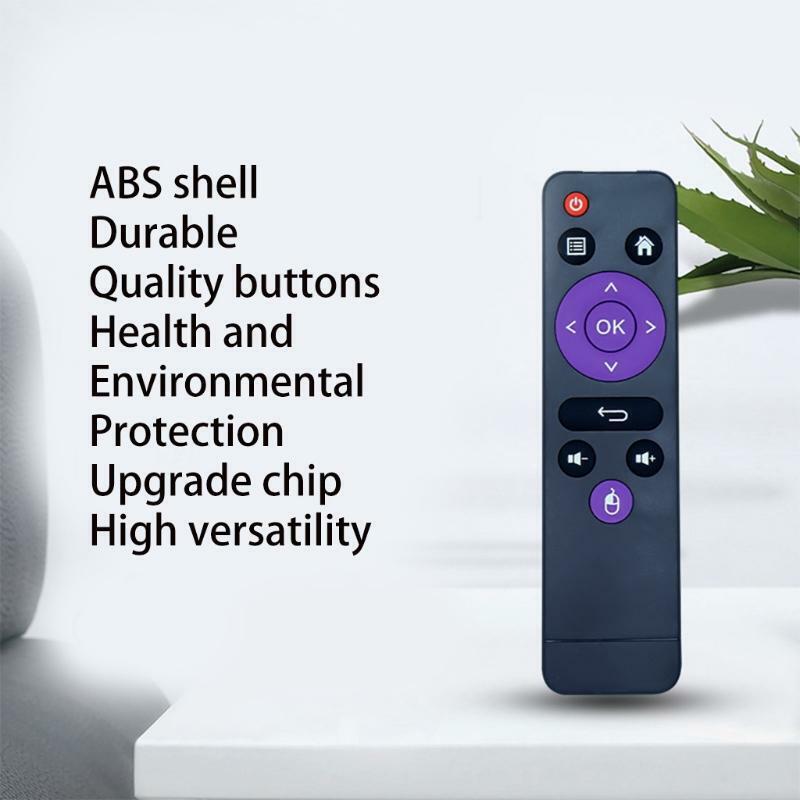 Wearproof Black IR Smart Remote Control Fit for H96 Max RK3318 TV Set Top Box