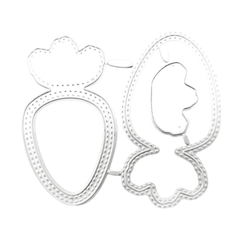 Easter Carrot Metal Cutting Dies Stencil DIY Scrapbooking Album Paper Template