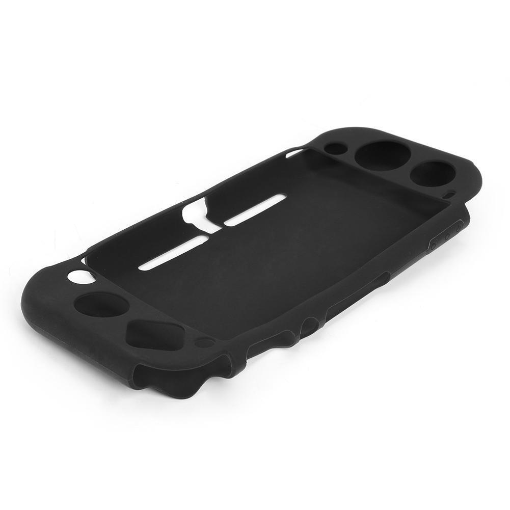 Non-slip Soft Silicone Case Shell Fit for Nintend Switch Lite (Black)