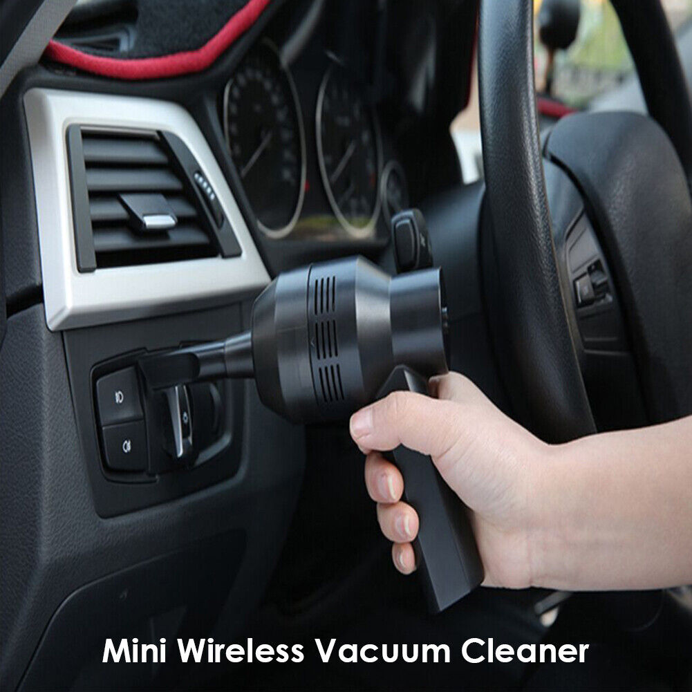 Mini Handheld Vacuum Cleaner Battery Powered PC Keyboard Car Dust Remover