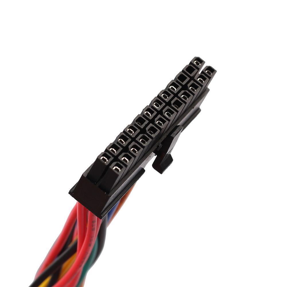 ATX PSU Standard 24Pin Female to Mini 24P Male Internal Power Cable Wire