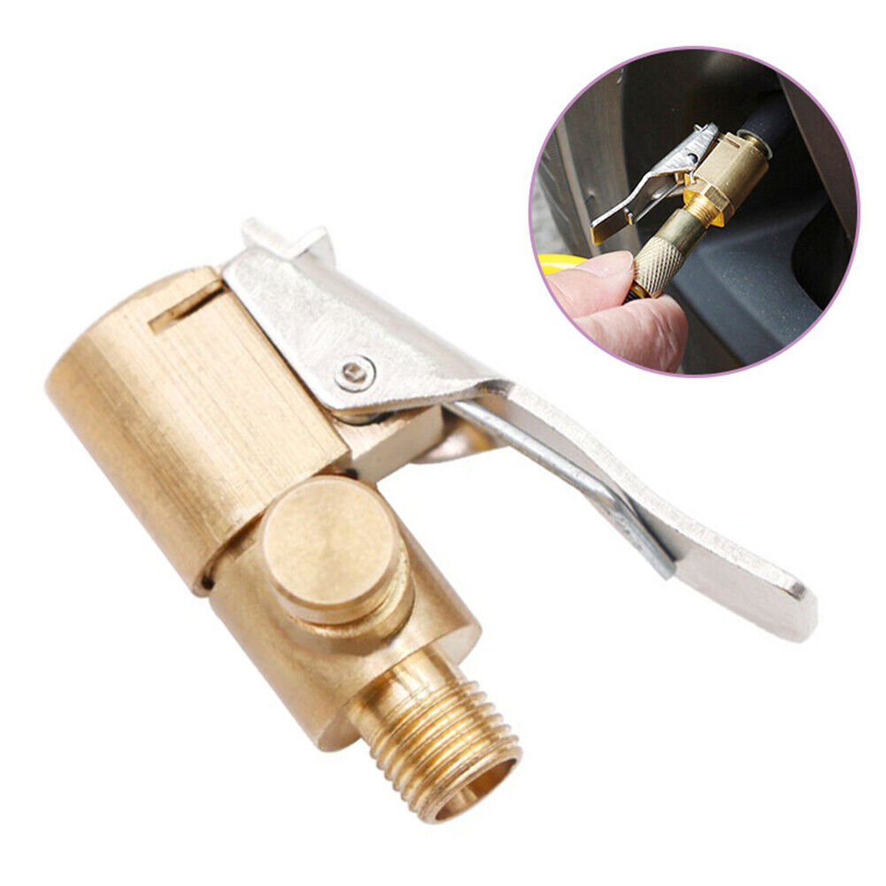 Inflatable Air Pump Chuck Car Truck Tire Inflator Valve Connector Adapter