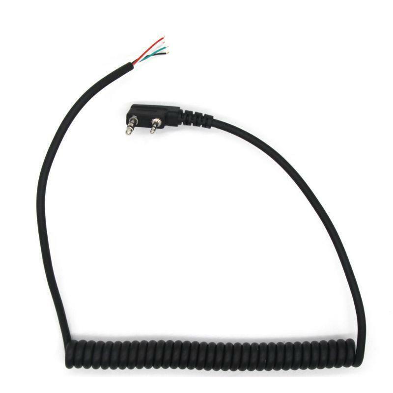 Speaker Mic Walkie Talkie Speaker Cable For Baofeng UV5R For Kenwood TK-240