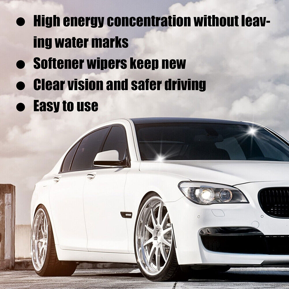 50pcs Car Windshield Effervescent Tablets Solid Washer Agent Dust Removers