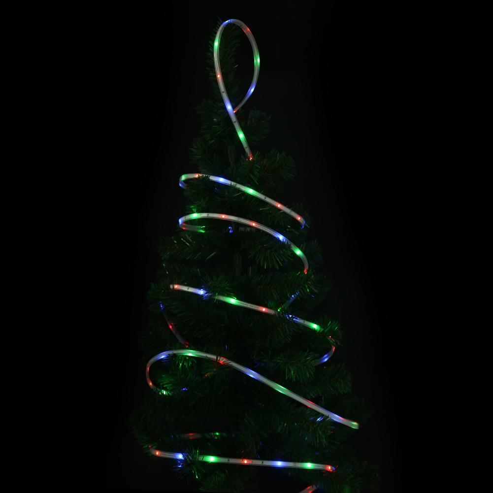 Solar Power Waterproof LED String Fairy Light with Tube Home Festival Light
