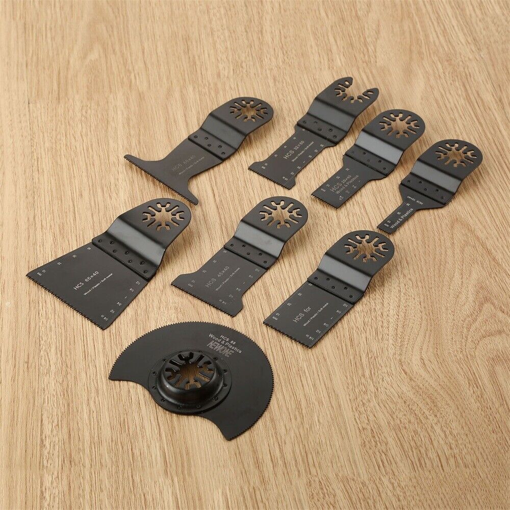 8x Multi Function Saw Blades Cutter Oscillating Tool For Fein Multimaster Bosch