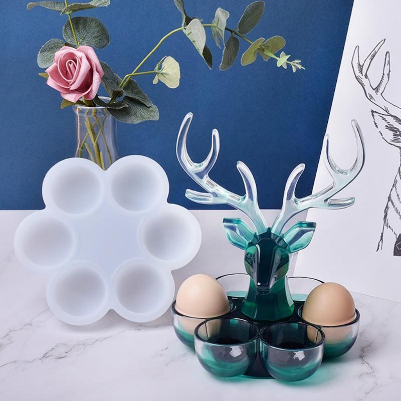 Handicrafts Ornaments UV Epoxy Mold DIY Crafts Jewelry Holder Case Silicone Mold