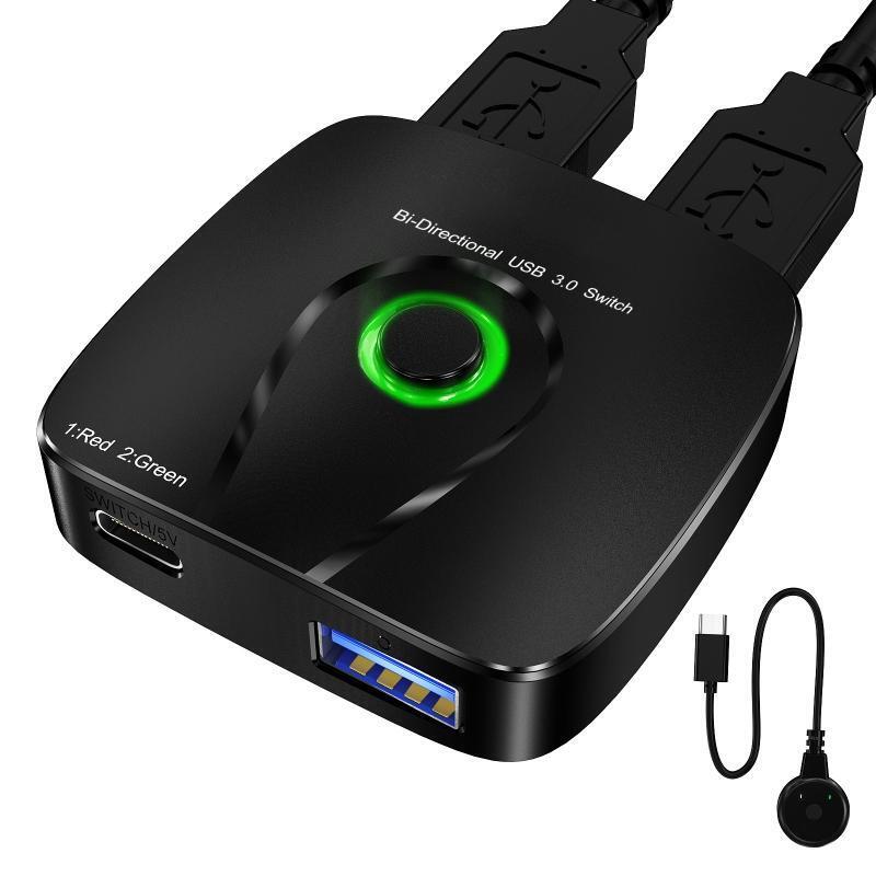 USB 3.0 Switch USB Switch Selector USB Bi-directional Switcher Box USB Sharing