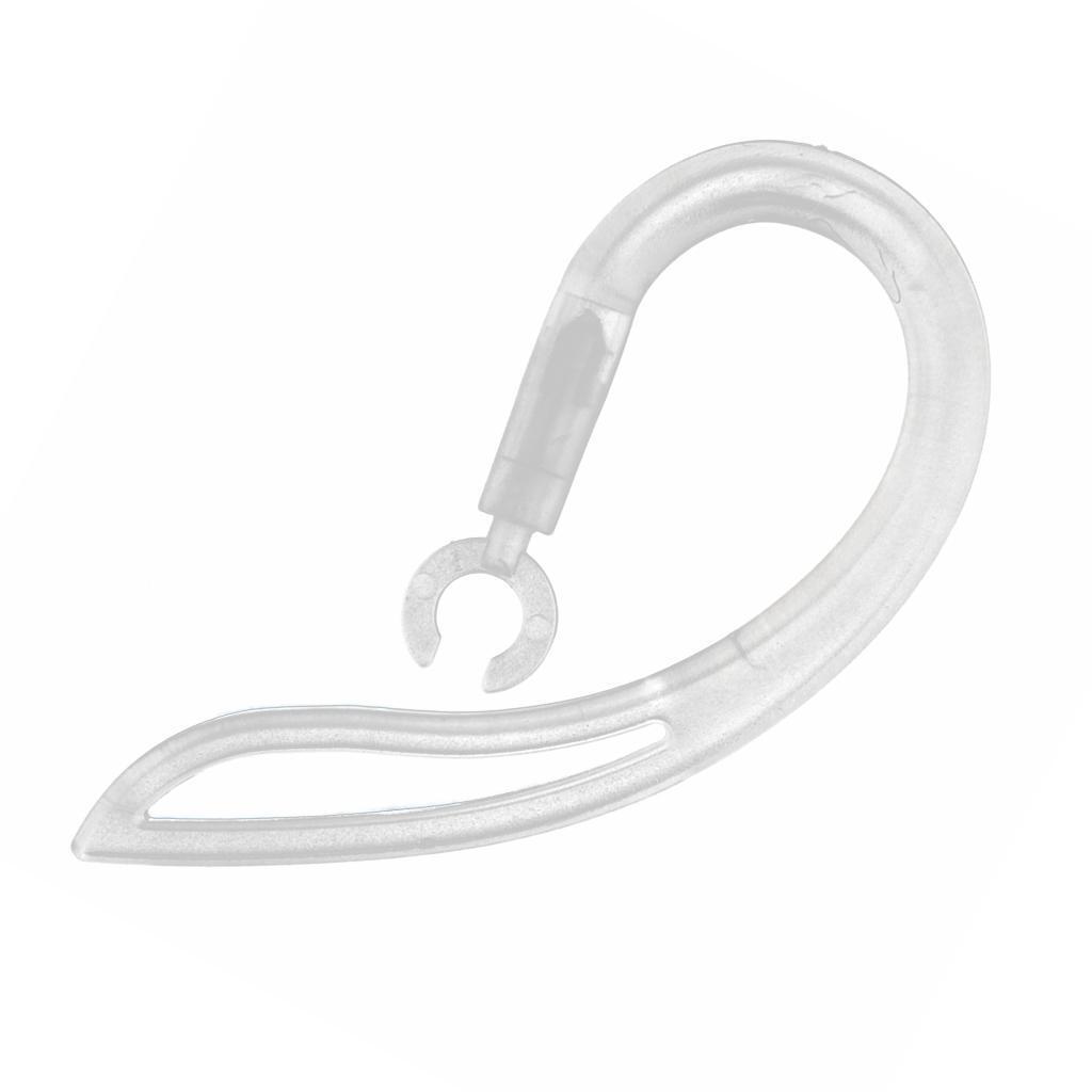 3 X Replacement Spare Ear Hook Earloop For Headset 5.0mm 6.0mm 7.0 mm Clear