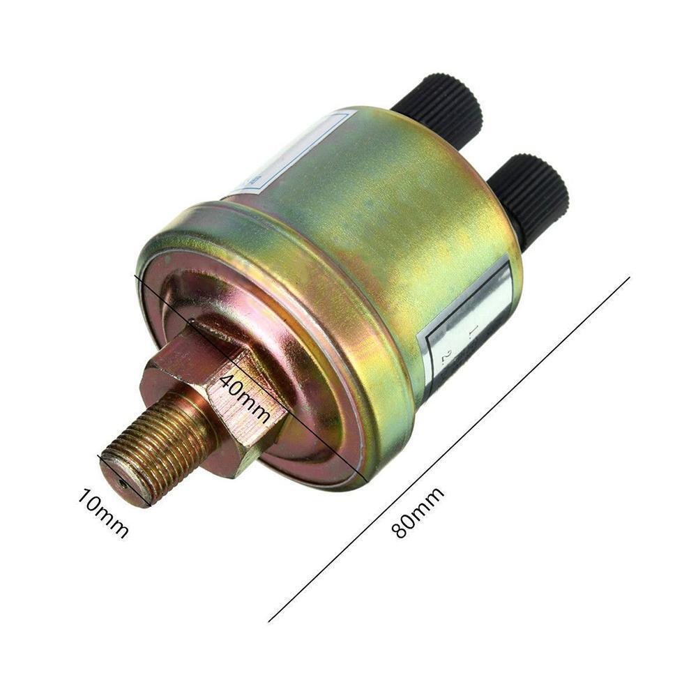 1/8 NPT Engine Oil Pressure Sensor Gauge Sender Switch Sending Unit 80x40mm