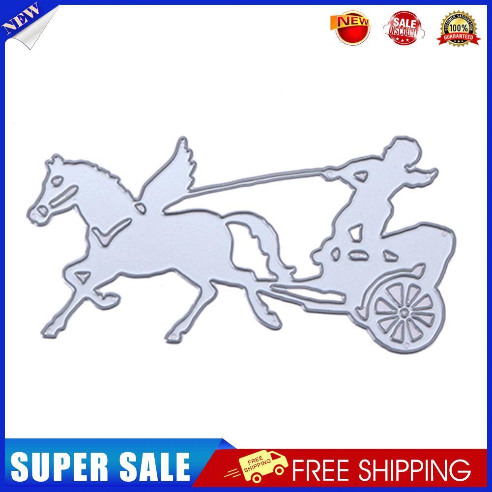 Run Carriage DIY Metal Embroidery Scrapbooking Craft Stencil Cutting Die