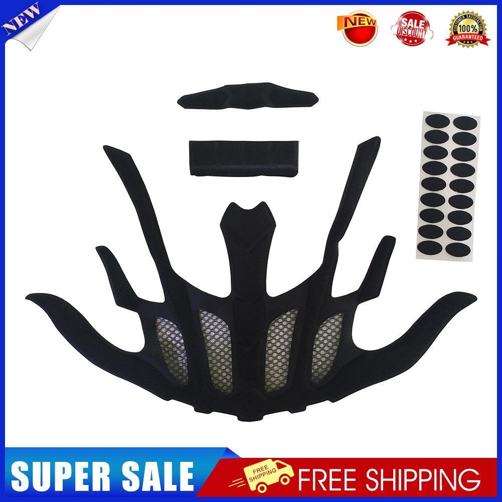 Replacement Sealed Lining Sponge Cycling Helmet Inner Padding Foam Pads Kit