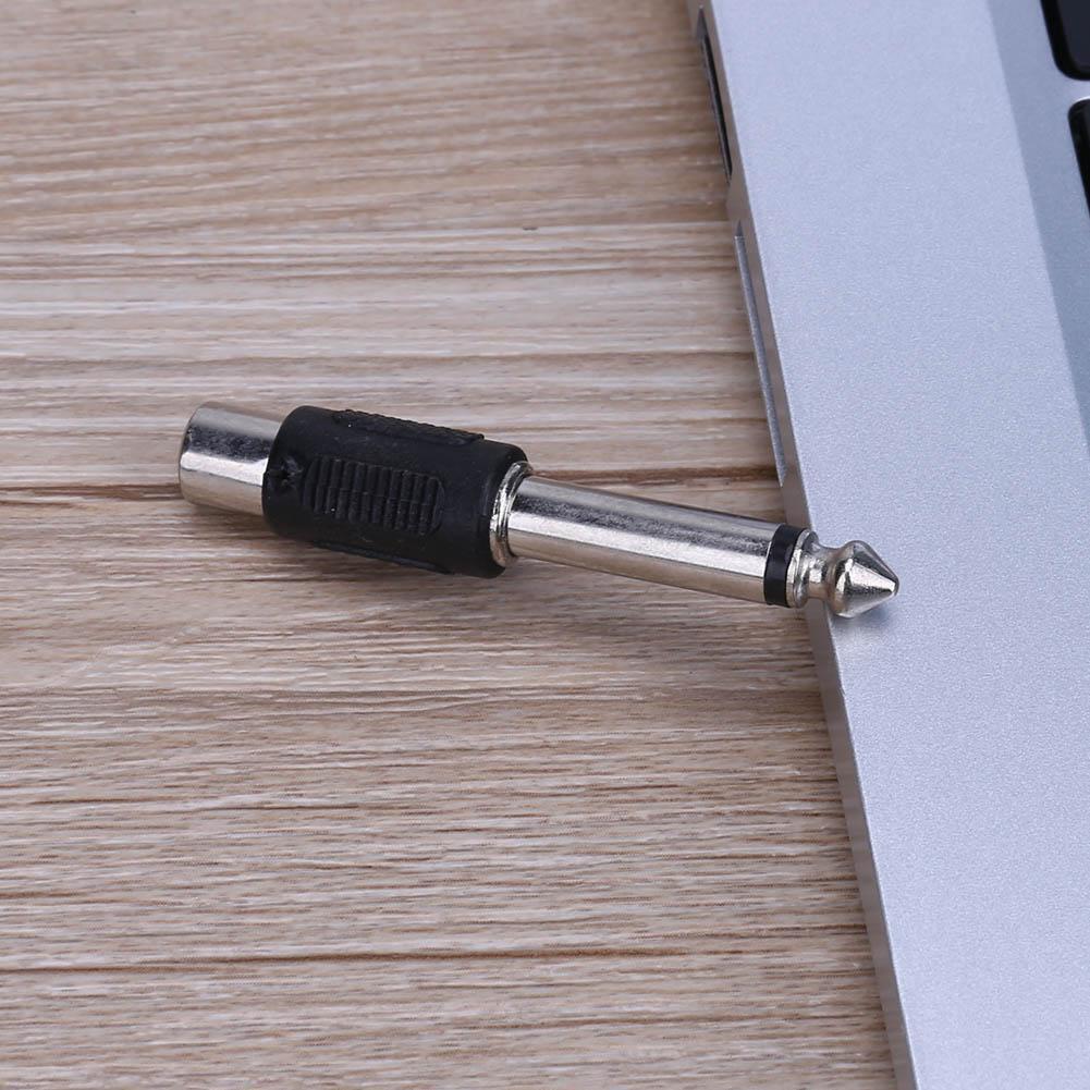 6.5mm to 3.5mm Jack Sound Mixer Microphone Connector Converter Adapter