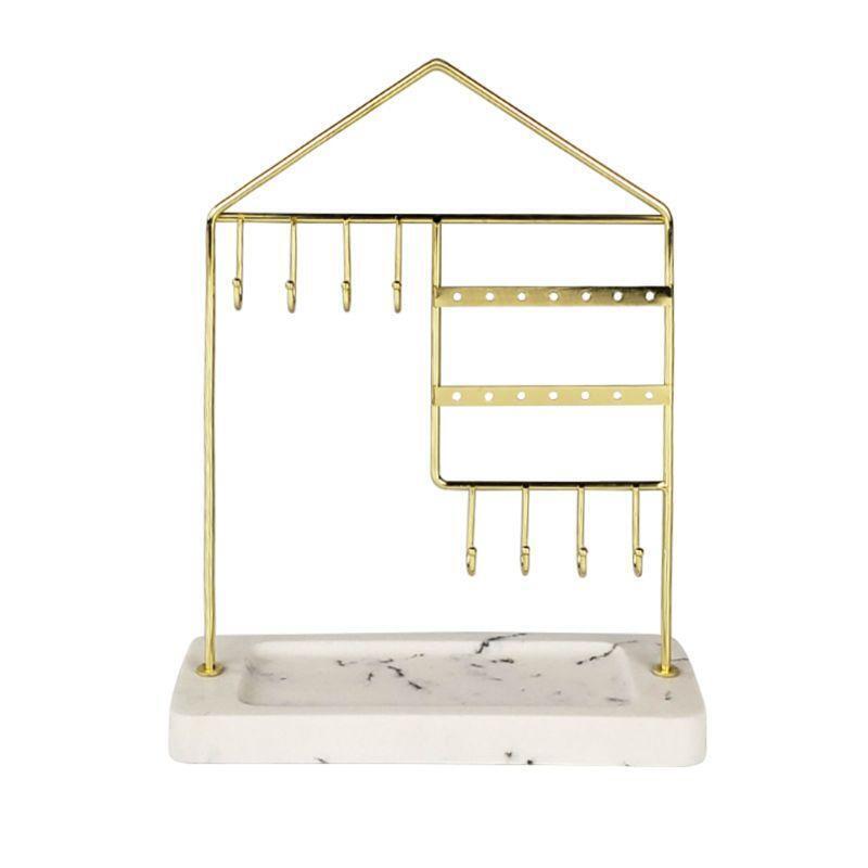 Jewelry Display Stand Rack Necklace Earrings Storage Organizer Show Holder Decor