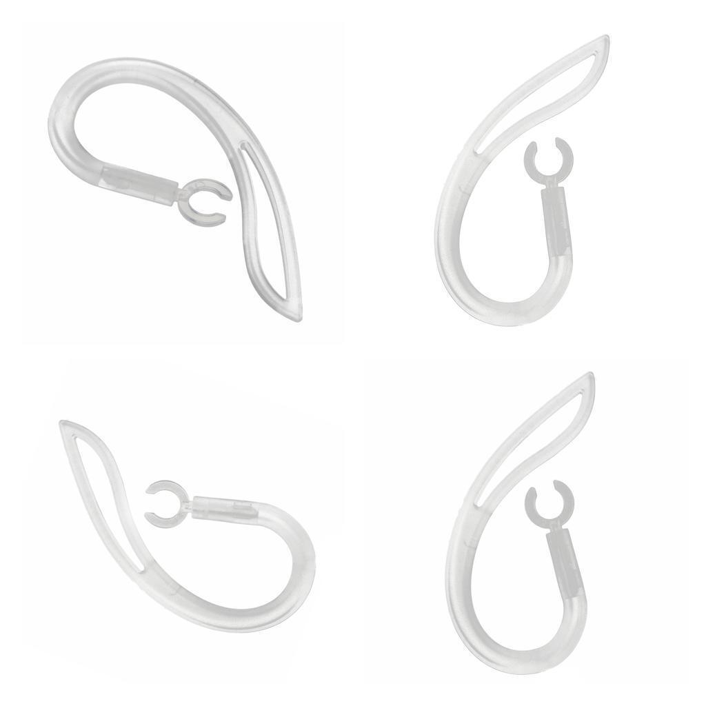 4Pcs Practical Universal Replacement Ear Hook Anti-lost Clear For Headset