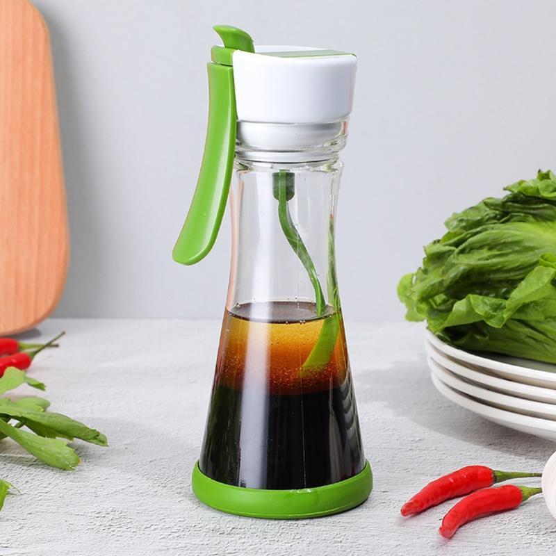 Manual Mixing Cup Salad Dressing Stirring Blending Mixer Bottle Sauce Blender