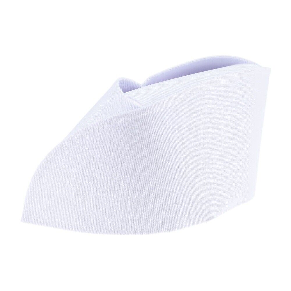 1Pc White Cotton Nurse Hat Traditional Uniform Costume Hospital Clinic Supplies
