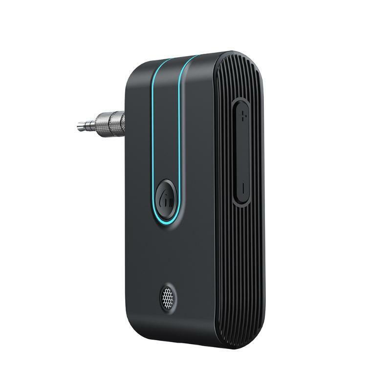 3.5mm Port Bluetooth-compatible Receiver Small Piece Car Kit for Mobile Phones