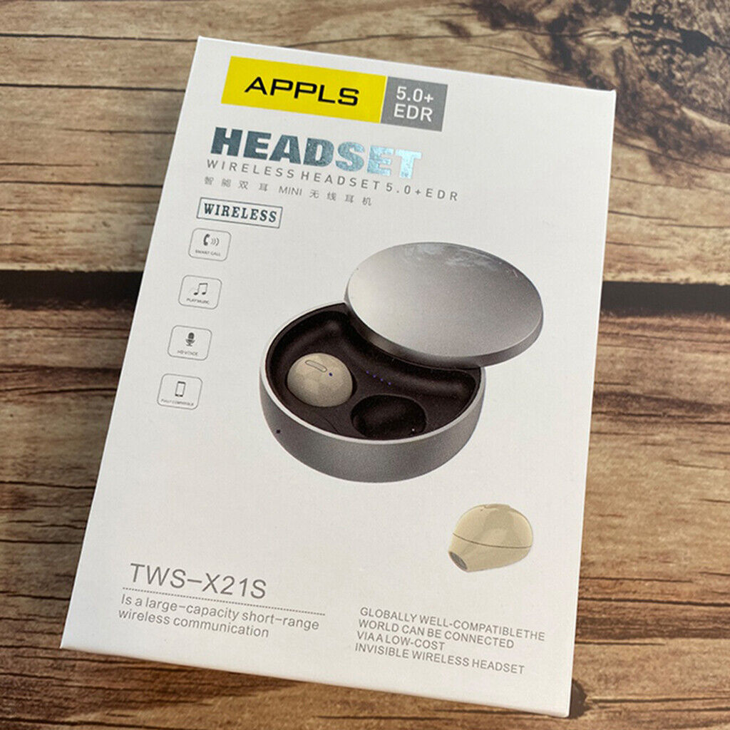 Small  earplugs, Earphones with Charging Case Bass Sounds Sports