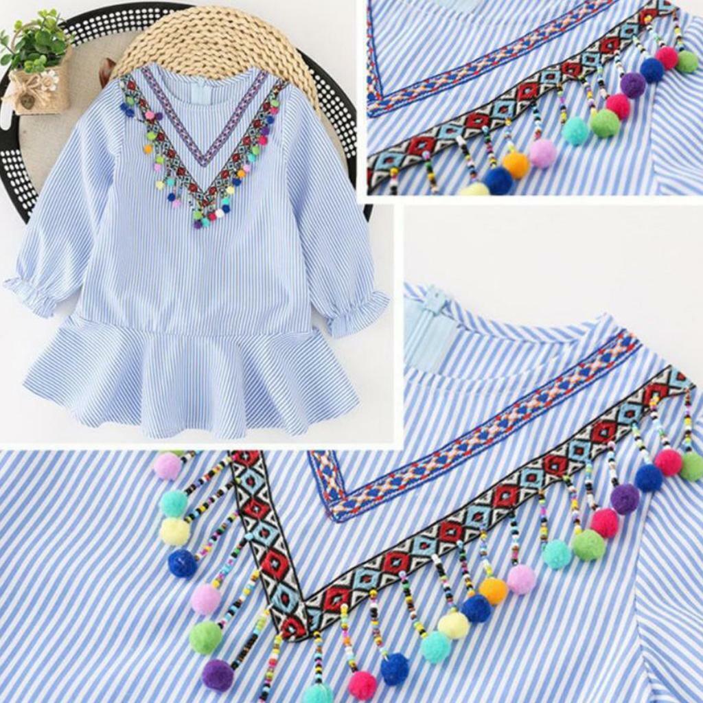3pcs Jacquard   Ball Fringe Ribbon Webbing DIY Garment Sewing