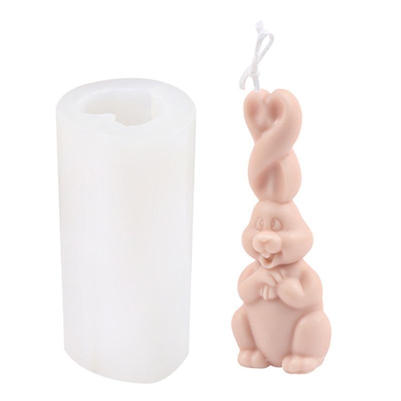 Buuny Craft Art Candle Silicone Mold for Candle Handmade Soap Desktop Ornaments